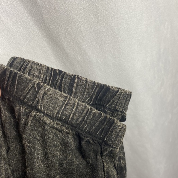 ANTHROPOLOGIE Staring At Stars Acid Wash Joggers Charcoal Grey - Size Small - Picture 8 of 10